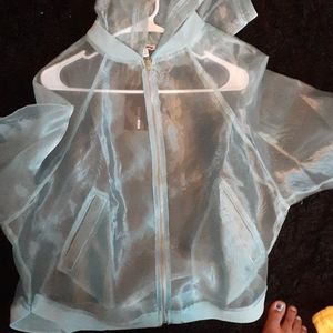 See through me sheer jacket